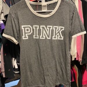 PINK Victoria's Secret Gray Kids T-Shirt